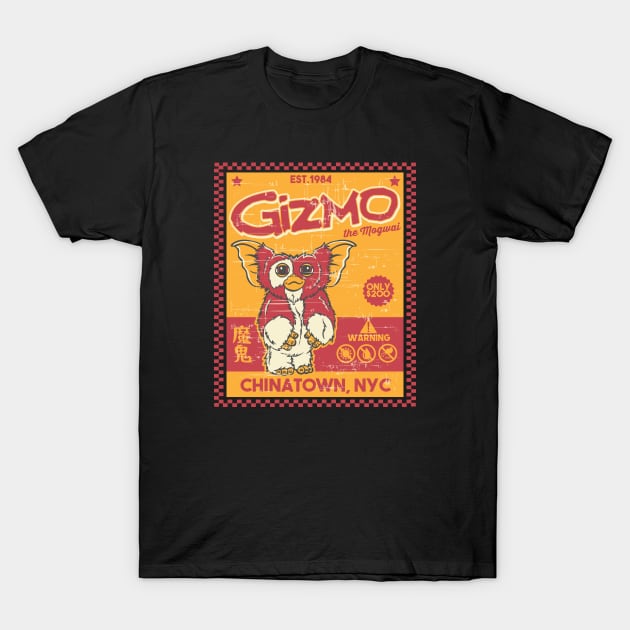 Gizmo the Mogwai T-Shirt by SuperEdu